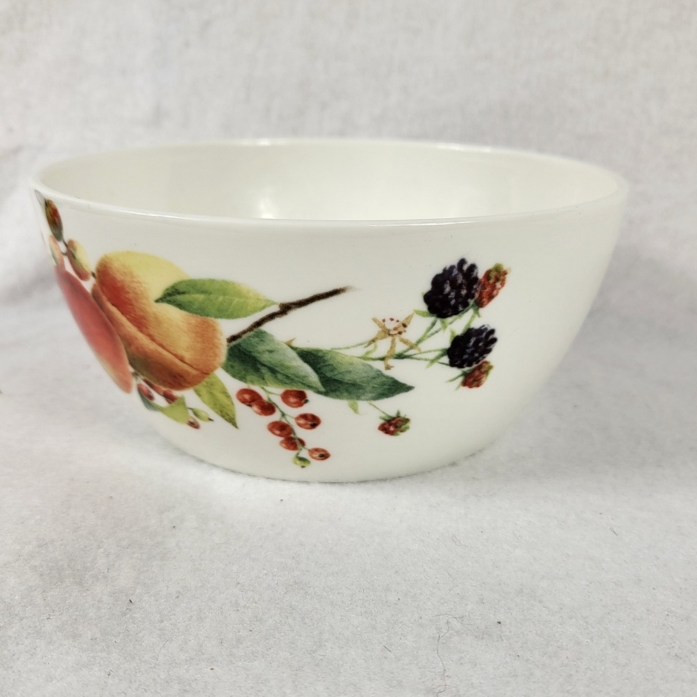 Lenox Orchard in Bloom Peach Plum 5 3/4" Rice Bowl Catherine McClung Replacement - Picture 5 of 10